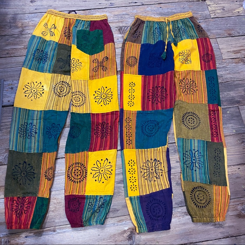 Hippie patchwork pants - Picture 10 of 11
